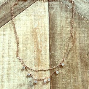 Chloe + Isabel Rose Gold layered Choker